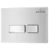 Инсталляция для унитаза Roxen StounFix Slim 710200 с кнопкой Glass 430280W