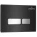 Инсталляция для унитаза Roxen StounFix Slim 710200 с кнопкой Glass 430280B