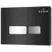 Инсталляция для унитаза Roxen StounFix Slim 710200 с кнопкой Glass 430280B
