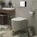 Унитаз с инсталляцией Roxen StounFix Slim 932469 с унитазом 530120-01 с кнопкой Caspia 410280CH