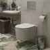 Унитаз с инсталляцией Roxen StounFix Slim 943570 с унитазом 530120-01 с кнопкой Caspia 410280M