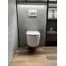 Унитаз с инсталляцией Roxen StounFix Slim 964605 с унитазом 530160-01 и с клавишей Glass 430280W