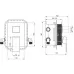 Смеситель для ванны Deante Anemon Bis Box BXY_NBZM черный