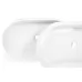 Умывальник Rea Nadia 60 White Matt U9657 61x38,5 белый матовый