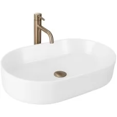 Умывальник Rea Nadia 60 White Matt U9657 61x38,5 белый матовый