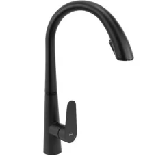 Смеситель для кухни Rea Ross black B5313 черный