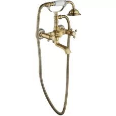 Смеситель для ванны Rea Rustico antique gold B0702 античное золото