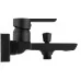 Смеситель для ванны Rea Argus Black B6407 черный