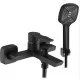 Смеситель для ванны Rea Argus Black B6407 черный