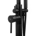 Смеситель для ванны Rea Aras black matt B2717 черный матовый