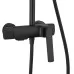 Душевая система Rea Rebel black P2416 черный