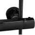 Душевая система Rea Lungo black metallic P8763 черный глянец