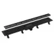 Душевой трап Gappo G85007-56 черный