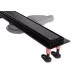 Душевой трап Rea Neox Superflow black 900 G7808 черный матовый