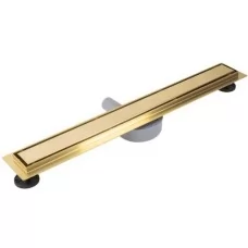 Душевой трап Rea Neox Pro brushed gold 900 G2704 золото матовый
