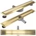 Душевой трап Rea Neox Pro brushed gold 900 G2704 золото матовый