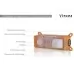 Смеситель для умывальника Vincea Desire VBFW-1D1BG золотой матовый