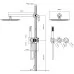 Душевая система Vincea Groove VSFW-4G01BG4 золотой матовый