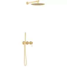 Душевая система Vincea Groove VSFW-4G01BG4 золотой матовый