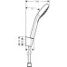 Душевой комплект Hansgrohe Croma Select E 26424400 хром