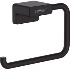 Бумагодержатель Hansgrohe AddStoris 41771670 матовый черный