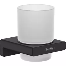 Стакан для щеток Hansgrohe AddStoris 41749670 черный матовый