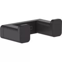 Крючок для полотенец двойной Hansgrohe AddStoris 41755670 че..