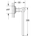 Кольцо для полотенца Grohe Sinfonia 40047 000 хром