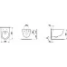 Унитаз Laufen Pro Rimless 8209660000001 + 8989660000001 (подвесной)