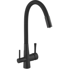 Смеситель для кухни под фильтр Savol S-L1806H-01 черный