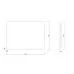 Зеркало Roxen Simon 510205-50GM 50x70 с LED подсветкой