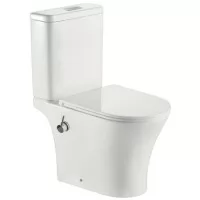 Унитаз Roxen Urban Tornado Bidet  600190-01X белый SoftClose (напольный)