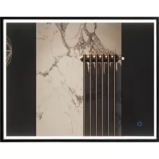 Зеркало Roxen Sigma 510210-80B 80x70 с LED подсветкой