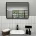 Зеркало Roxen Sigma 510210-80B 80x70 с LED подсветкой