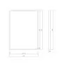 Зеркало Roxen Sigma 510210-50B 50x70 с LED подсветкой