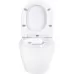 Унитаз с инсталляцией Roxen StounFix Slim 966181 с унитазом 530185-01 и с клавишей Santi 410260BG