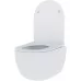 Унитаз с инсталляцией Roxen StounFix Slim 966181 с унитазом 530185-01 и с клавишей Santi 410260BG