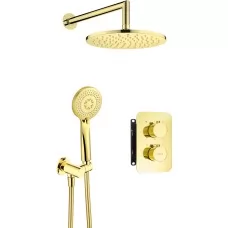 Душевая система Deante Box Gold BXYZGEBT золото