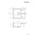 Кухонная мойка Deante Andante ZQN N11A 59x49 