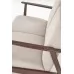 Диван HALMAR MILANO 2S tap. Castel 15 бежевый/орех