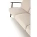 Диван HALMAR MILANO 3S tap. Castel 15 бежевый/орех