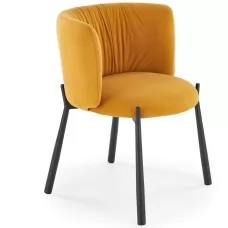 Стул HALMAR K531 горчичный/черный