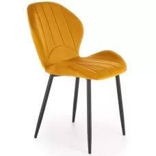Стул HALMAR K538 горчичный/черный