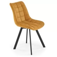 Стул HALMAR K549 горчичный/черный
