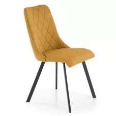 Стул HALMAR K561 горчичный/черный..