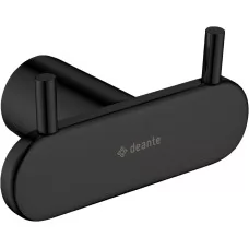 Крючок Deante ROUND NERO ADR N121 двойной, черный