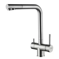 Смеситель для кухни под фильтр Arfeka GEMINIA satin, Inox са..