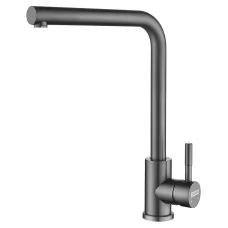 Смеситель для кухни Arfeka ISIS Black PVD, Inox черный