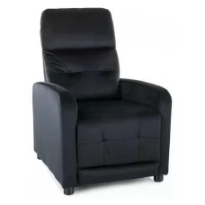 Кресло SIGNAL OTUS Velvet Bluvel 19 раскладное, черный	