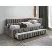 Кровать SIGNAL ALFIE Velvet Bluvel 40 темно-бежевый, 120/200 Кровать SIGNAL ALFIE Velvet Bluvel 40 темно-бежевый, 120/200